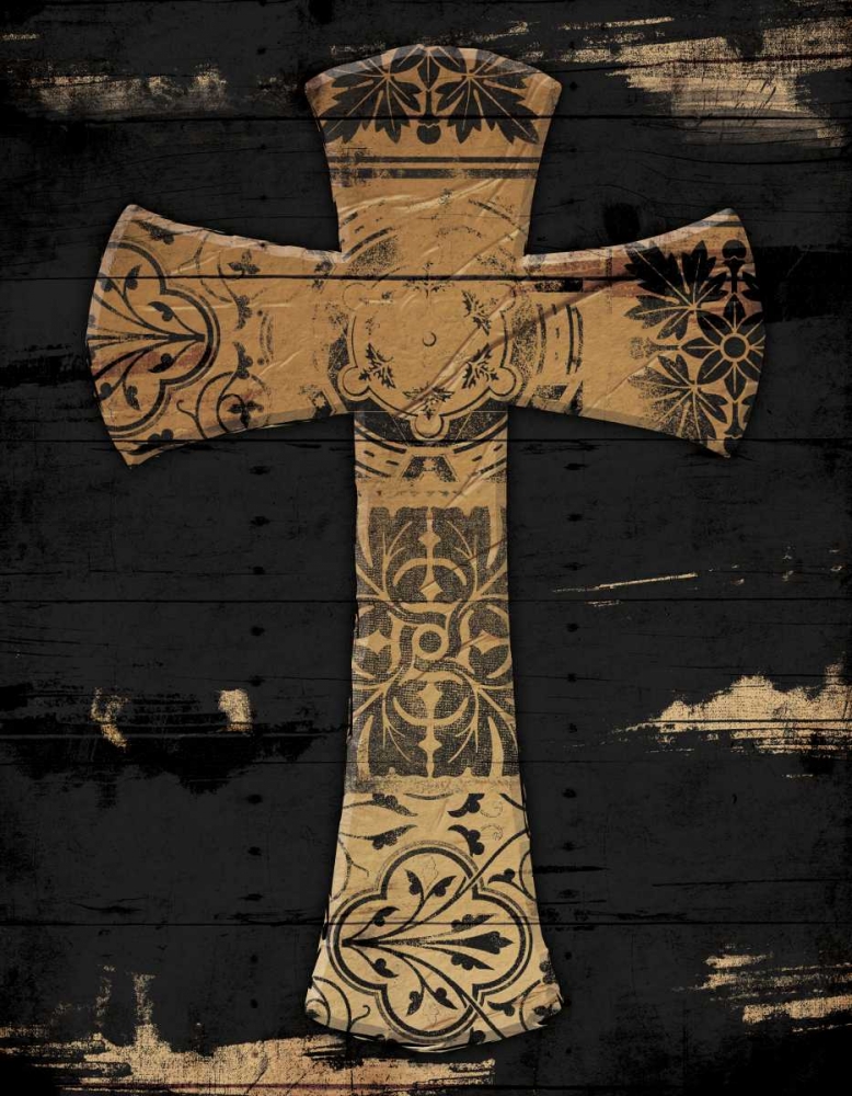 Gold Cross 1 art print by Jace Grey for $57.95 CAD