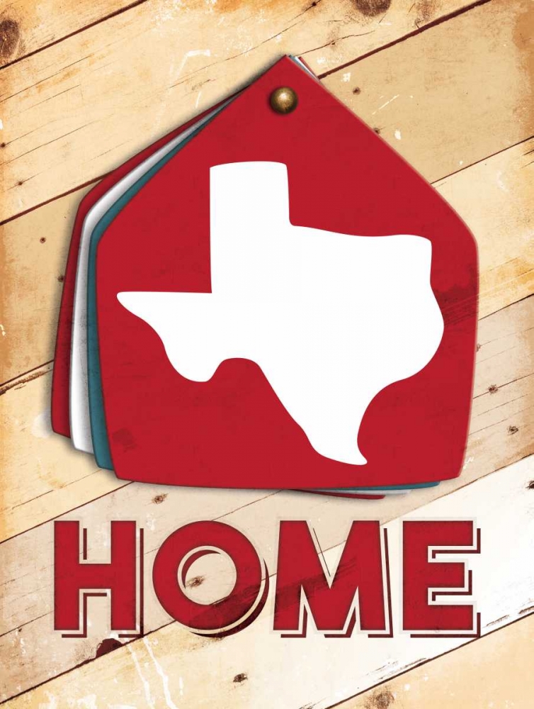 Texas Home Swatch art print by Jace Grey for $57.95 CAD