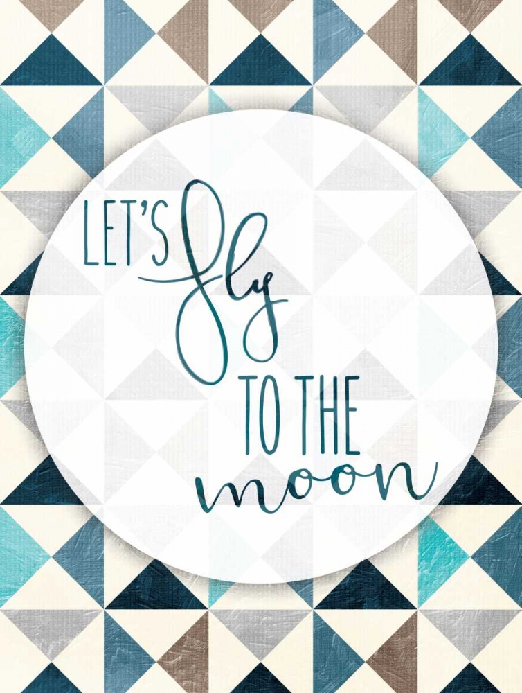 Fly To The Moon art print by Jace Grey for $57.95 CAD