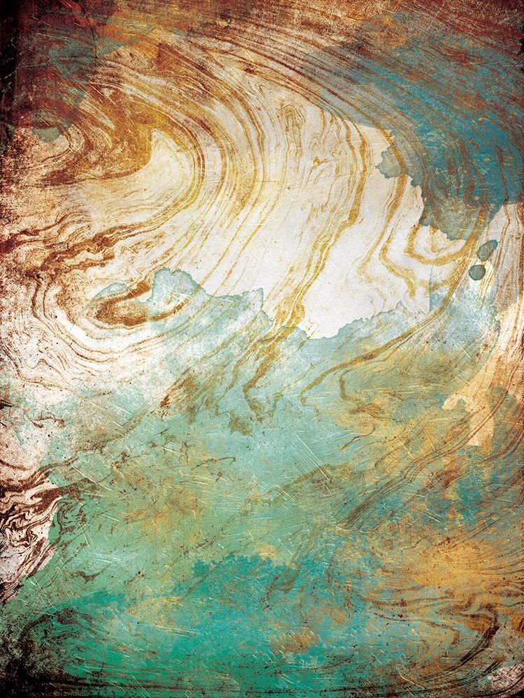Golden Sea Marble art print by Jace Grey for $57.95 CAD