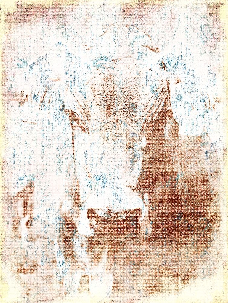 Copper Cow Again art print by Jace Grey for $57.95 CAD