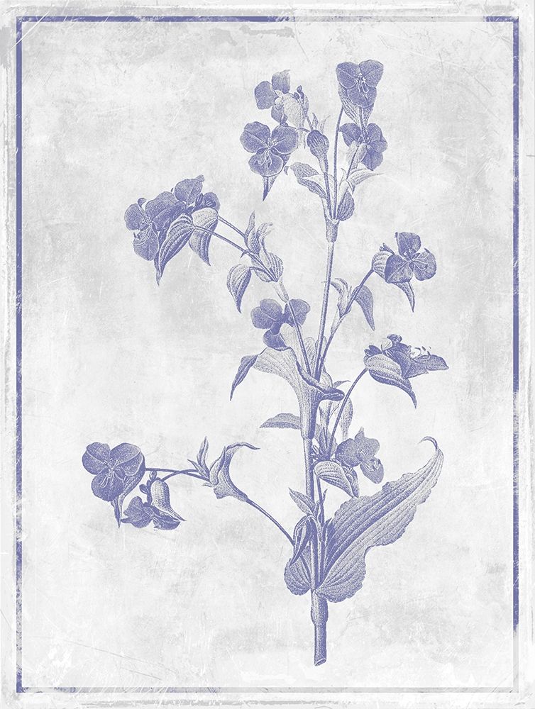 Monochrome Floral Lavender art print by Jace Grey for $57.95 CAD