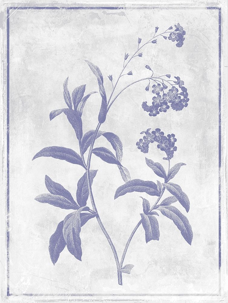 Monochrome Floral Lavender 2 art print by Jace Grey for $57.95 CAD