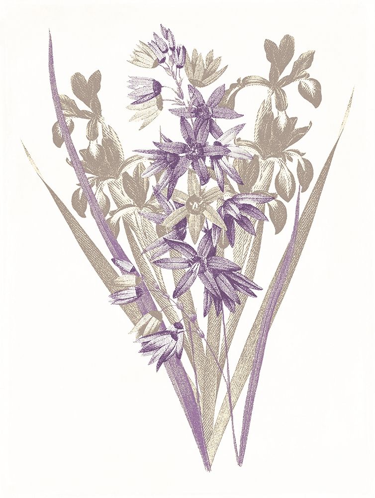 Lavender Flowers Three art print by Jace Grey for $57.95 CAD