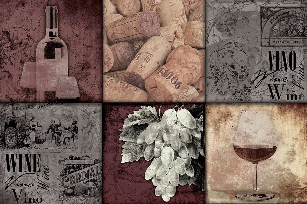 Wine And Corks art print by Jace Grey for $57.95 CAD