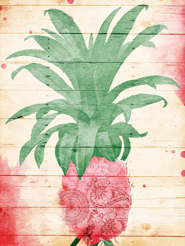 Pineapple Pink Henna art print by Jace Grey for $57.95 CAD