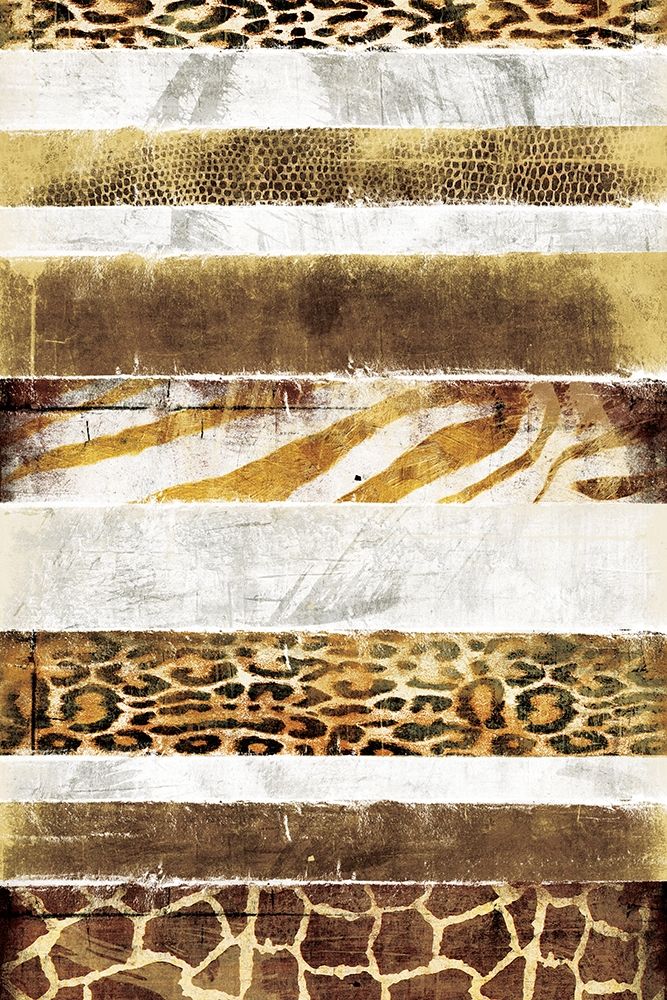 Animal Print Stripes art print by Jace Grey for $57.95 CAD