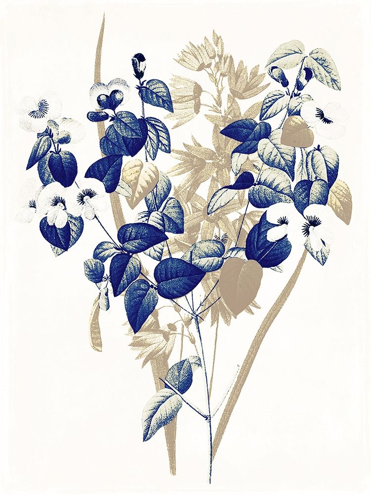 Indigo Flowers Four art print by Jace Grey for $57.95 CAD