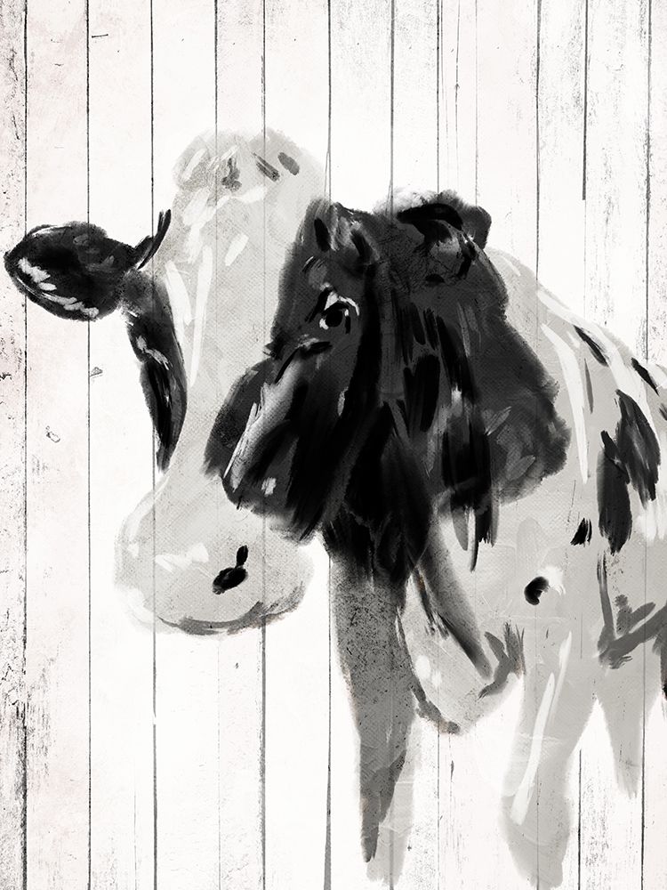 Cow On The Plank art print by Jace Grey for $57.95 CAD