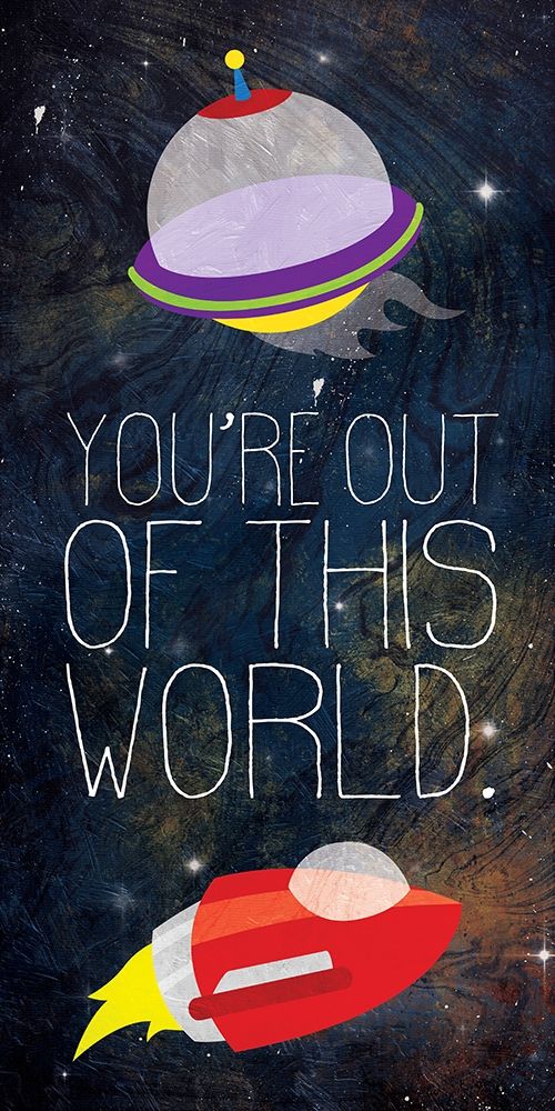 Out Of This World Blue art print by Jace Grey for $57.95 CAD