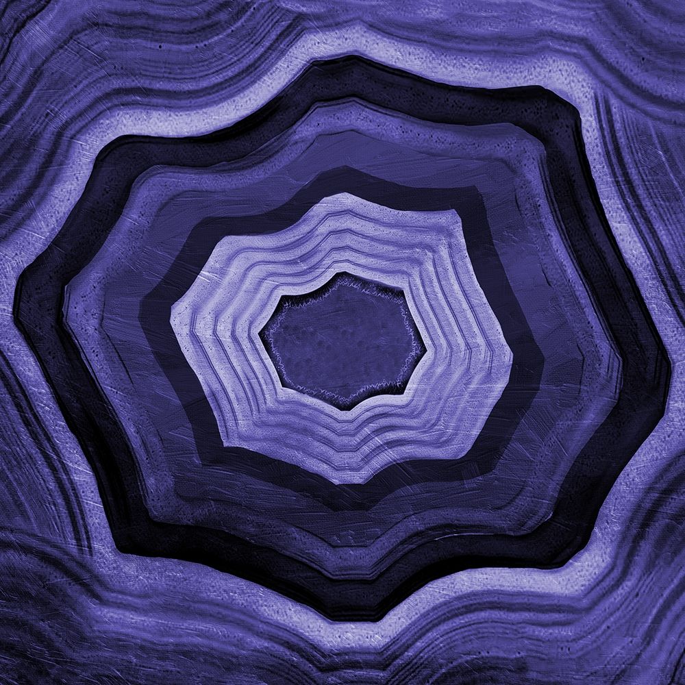 Agate rings Purple art print by Jace Grey for $57.95 CAD