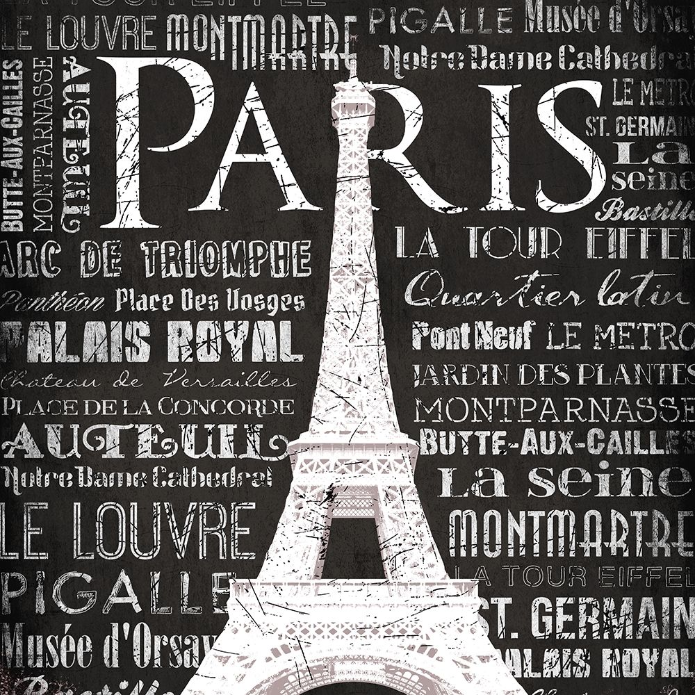 Paris Eiffel art print by Jace Grey for $57.95 CAD