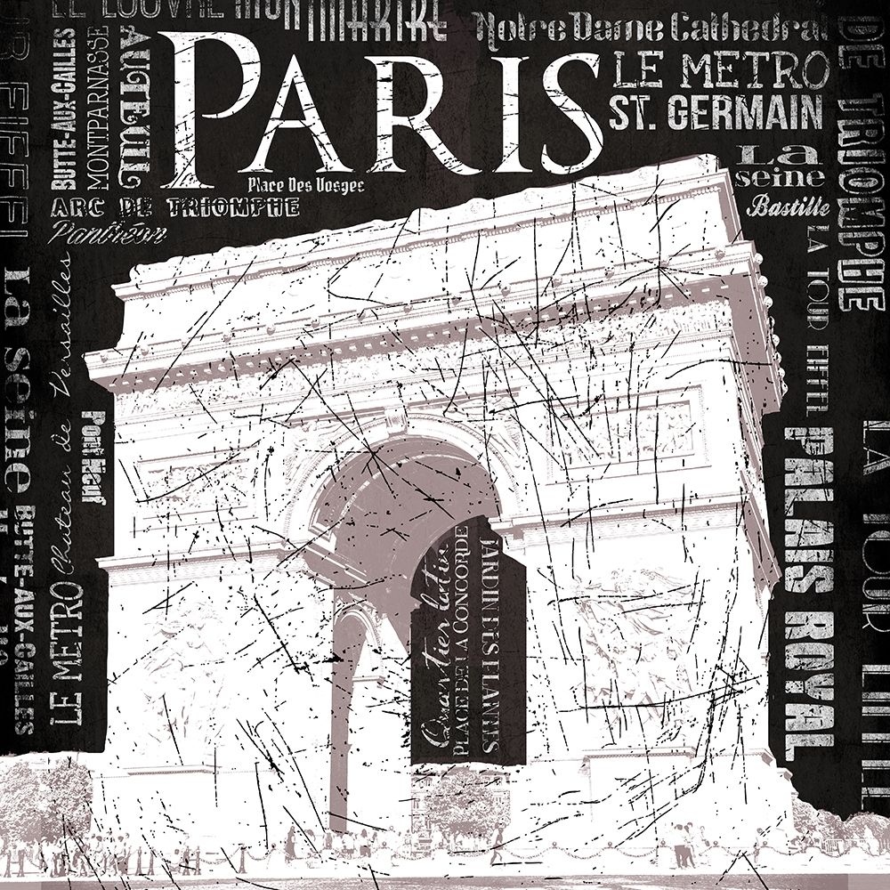 Paris Arch art print by Jace Grey for $57.95 CAD