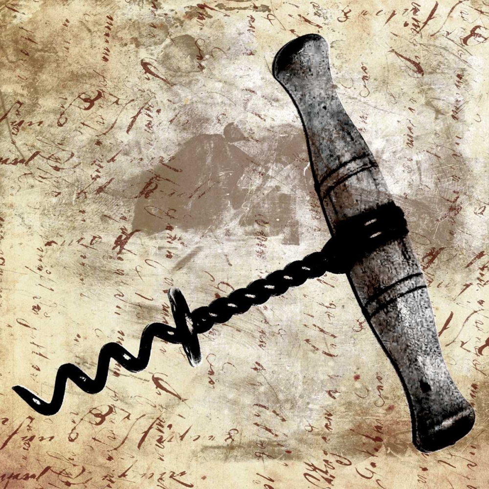 Cork screw art print by Jace Grey for $57.95 CAD