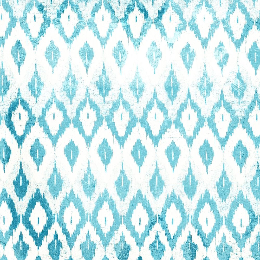 Blue Ikat art print by Jace Grey for $57.95 CAD