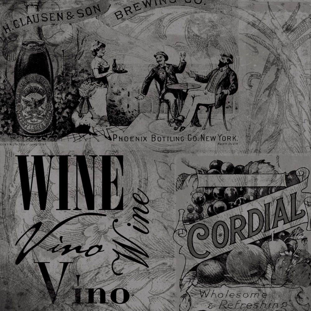 Wine labels1 art print by Jace Grey for $57.95 CAD