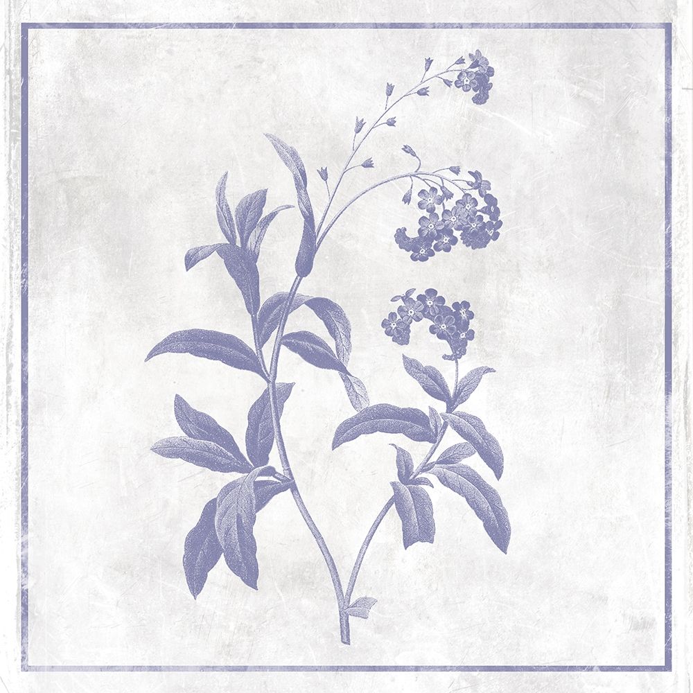 Monochrome Floral Lavender 2 art print by Jace Grey for $57.95 CAD