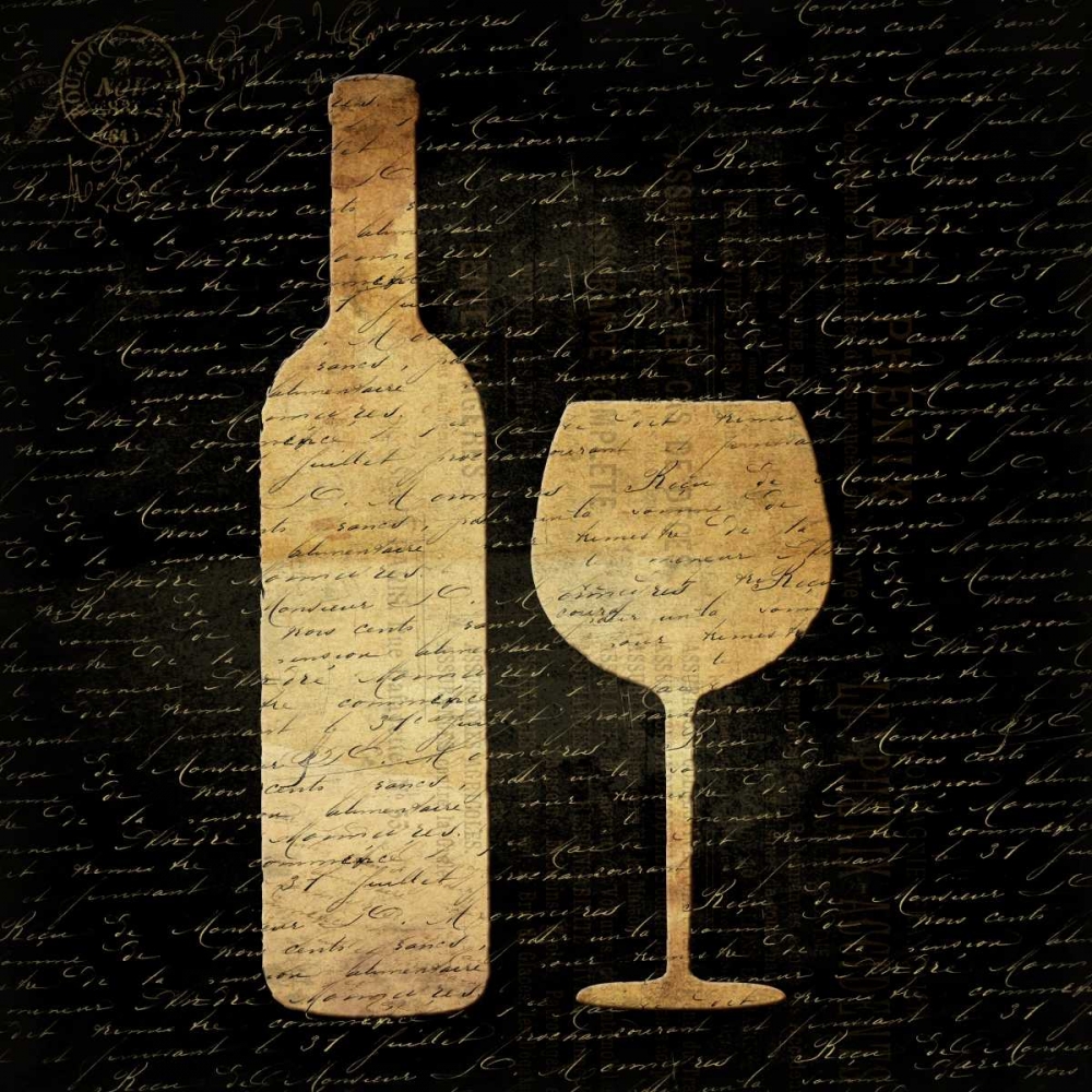 Wine Shadows A2 art print by Jace Grey for $57.95 CAD