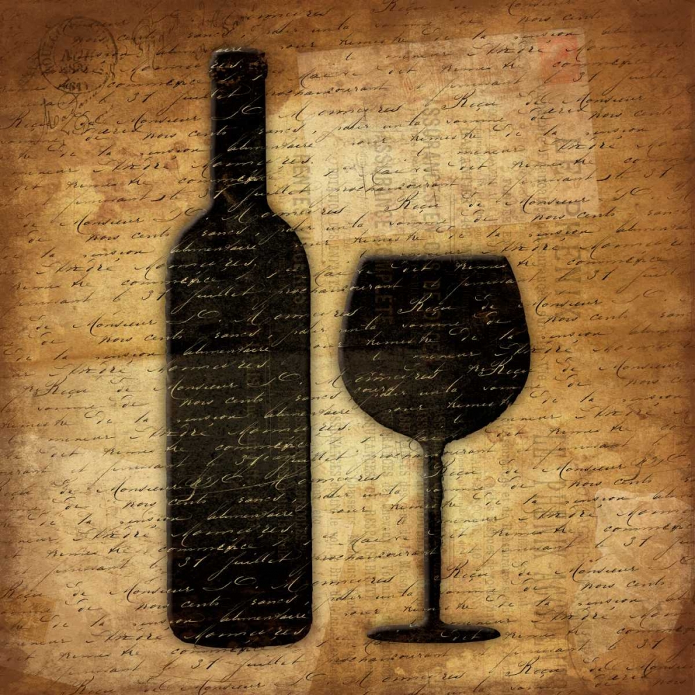 Wine Shadows A art print by Jace Grey for $57.95 CAD