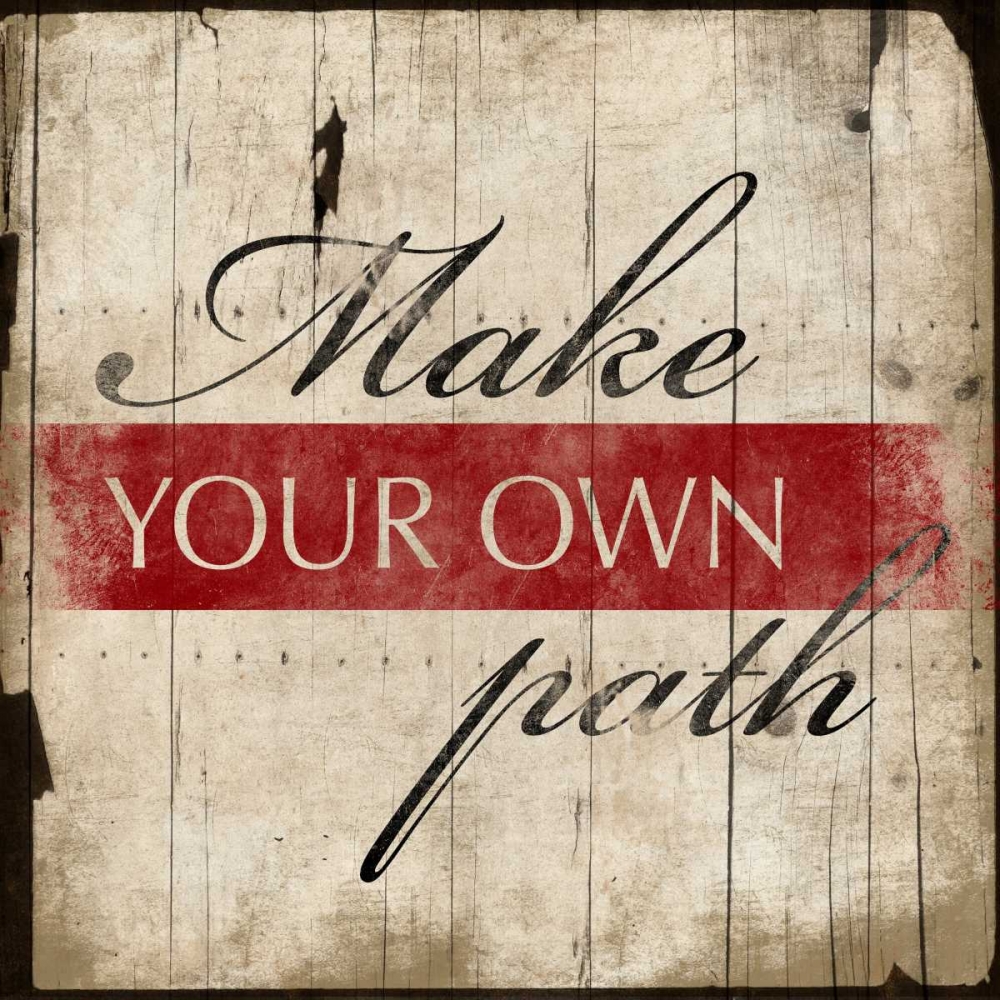 Make you own path art print by Jace Grey for $63.95 CAD
