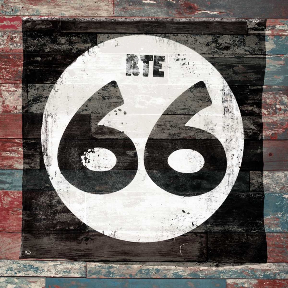 Route 66 sign 2 art print by Jace Grey for $63.95 CAD