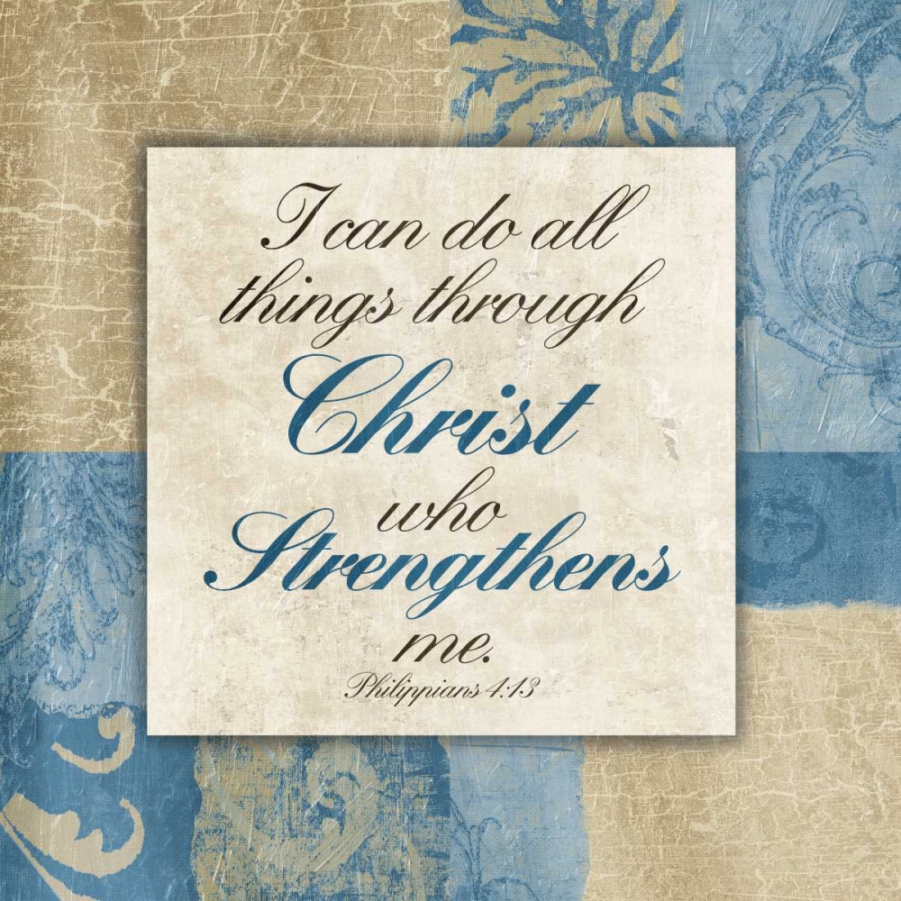 Christ Strengthens art print by Jace Grey for $57.95 CAD