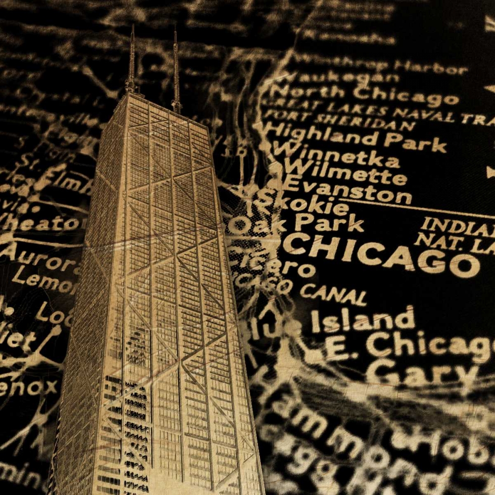 Chi Map art print by Jace Grey for $57.95 CAD