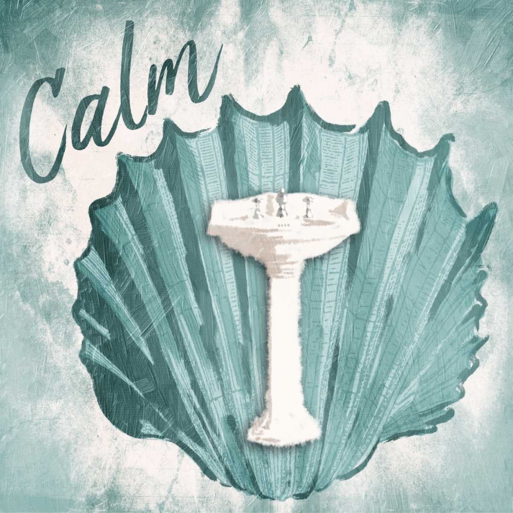 Calm Shell Sink art print by Jace Grey for $57.95 CAD