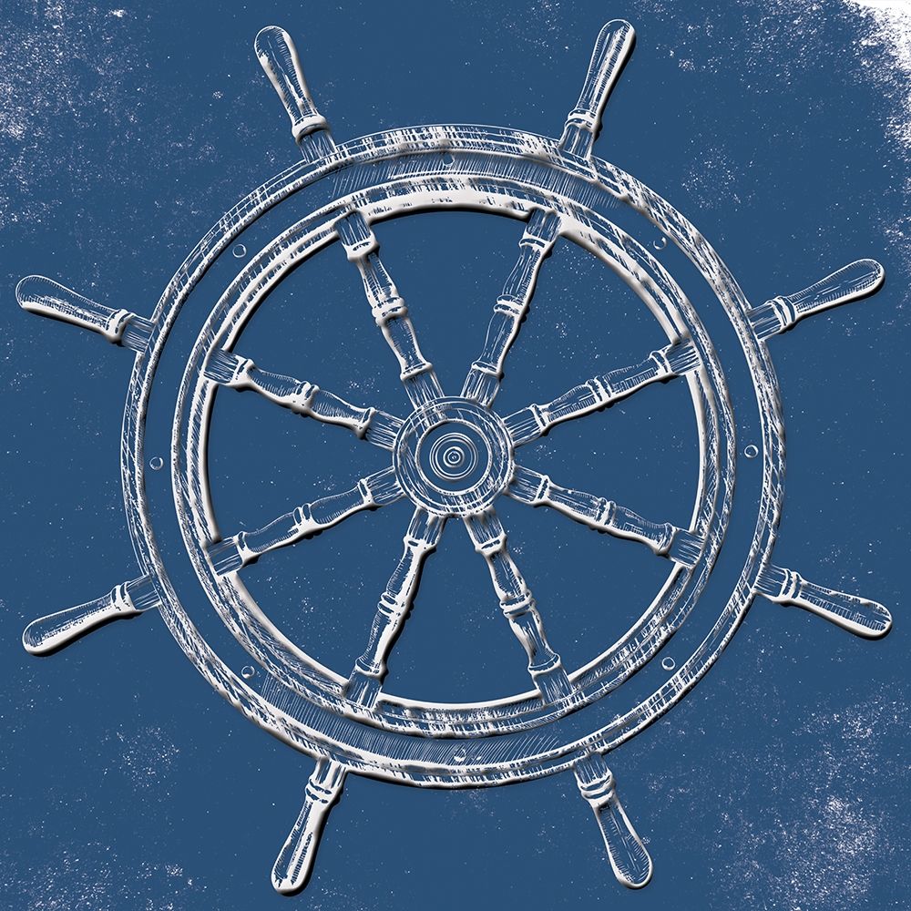 Coastal Pop Steering Wheel art print by Jace Grey for $57.95 CAD