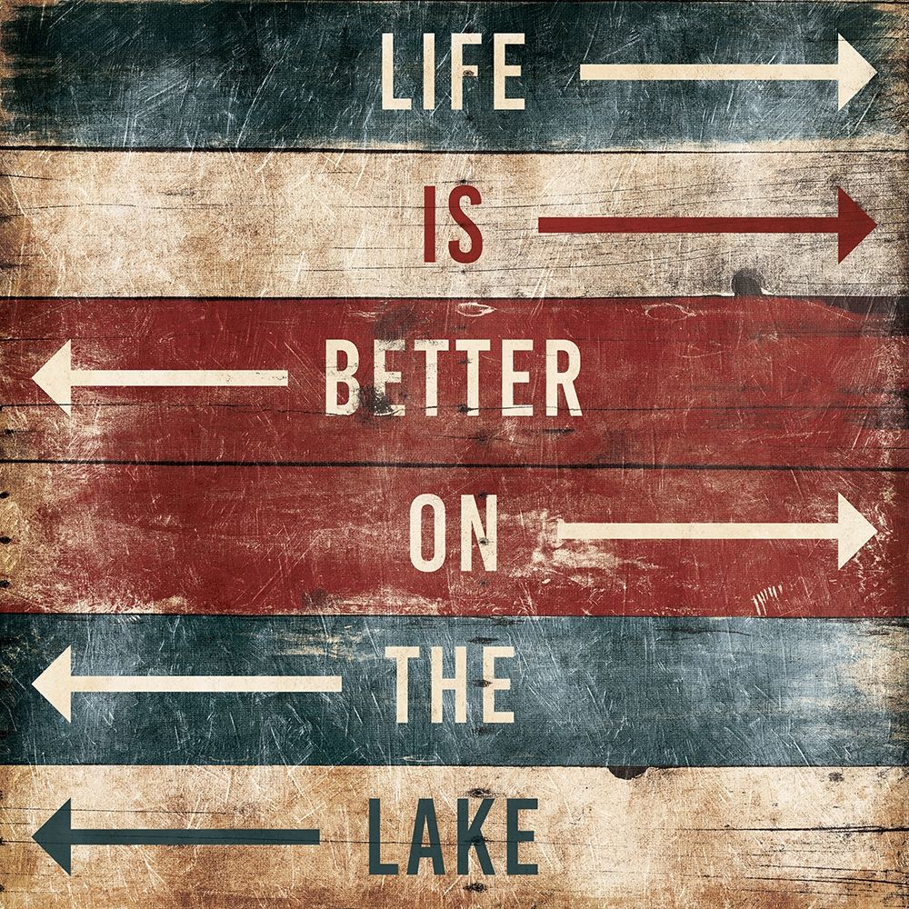 Better On Lake art print by Jace Grey for $57.95 CAD