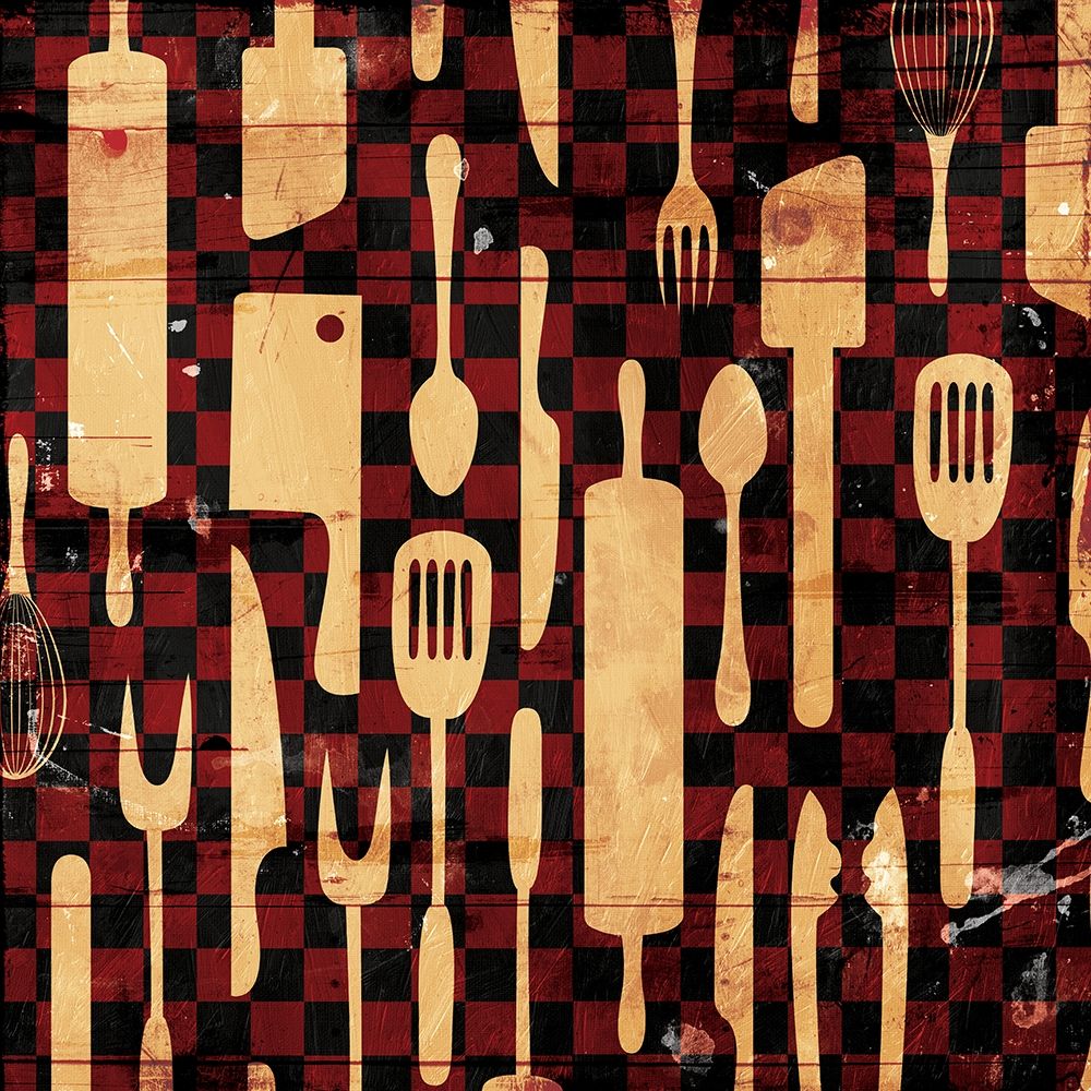 Utensils Picnic art print by Jace Grey for $57.95 CAD