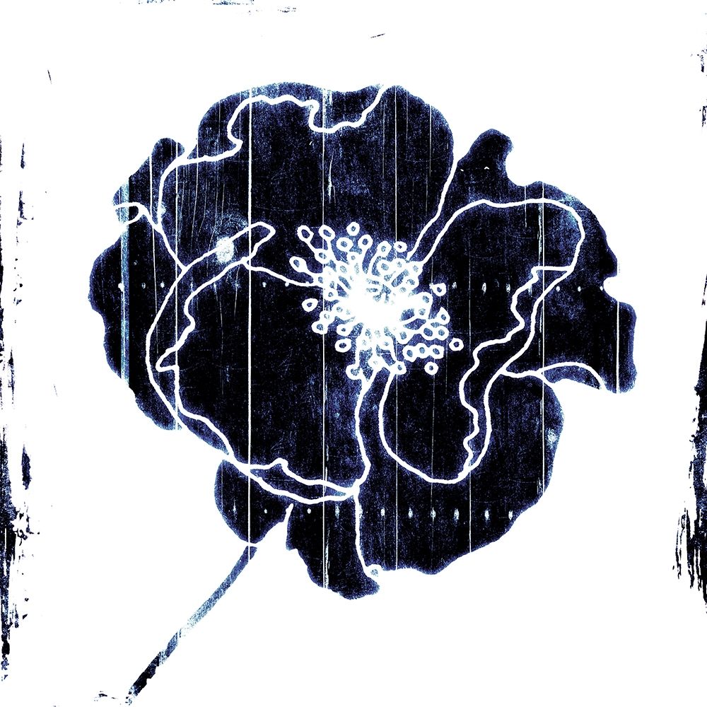 Blue Flower art print by Jace Grey for $57.95 CAD