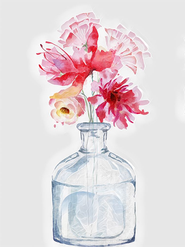 Watercolor Flowers 2 art print by Jesse Keith for $57.95 CAD