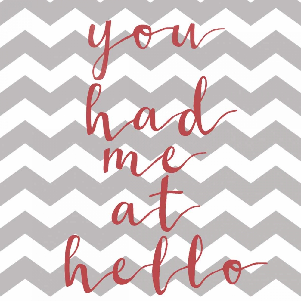 At Hello Chevron art print by Jelena Matic for $57.95 CAD