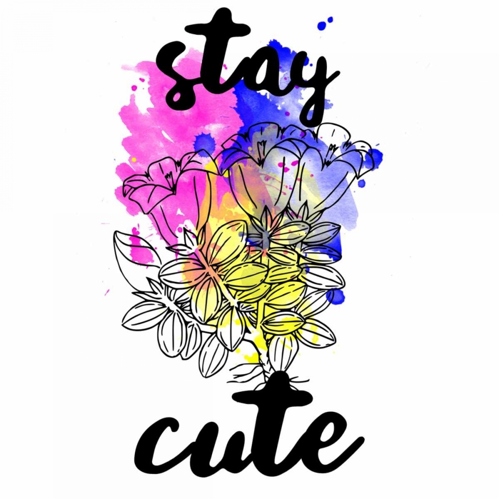 Stay Cute Splash art print by Jelena Matic for $57.95 CAD