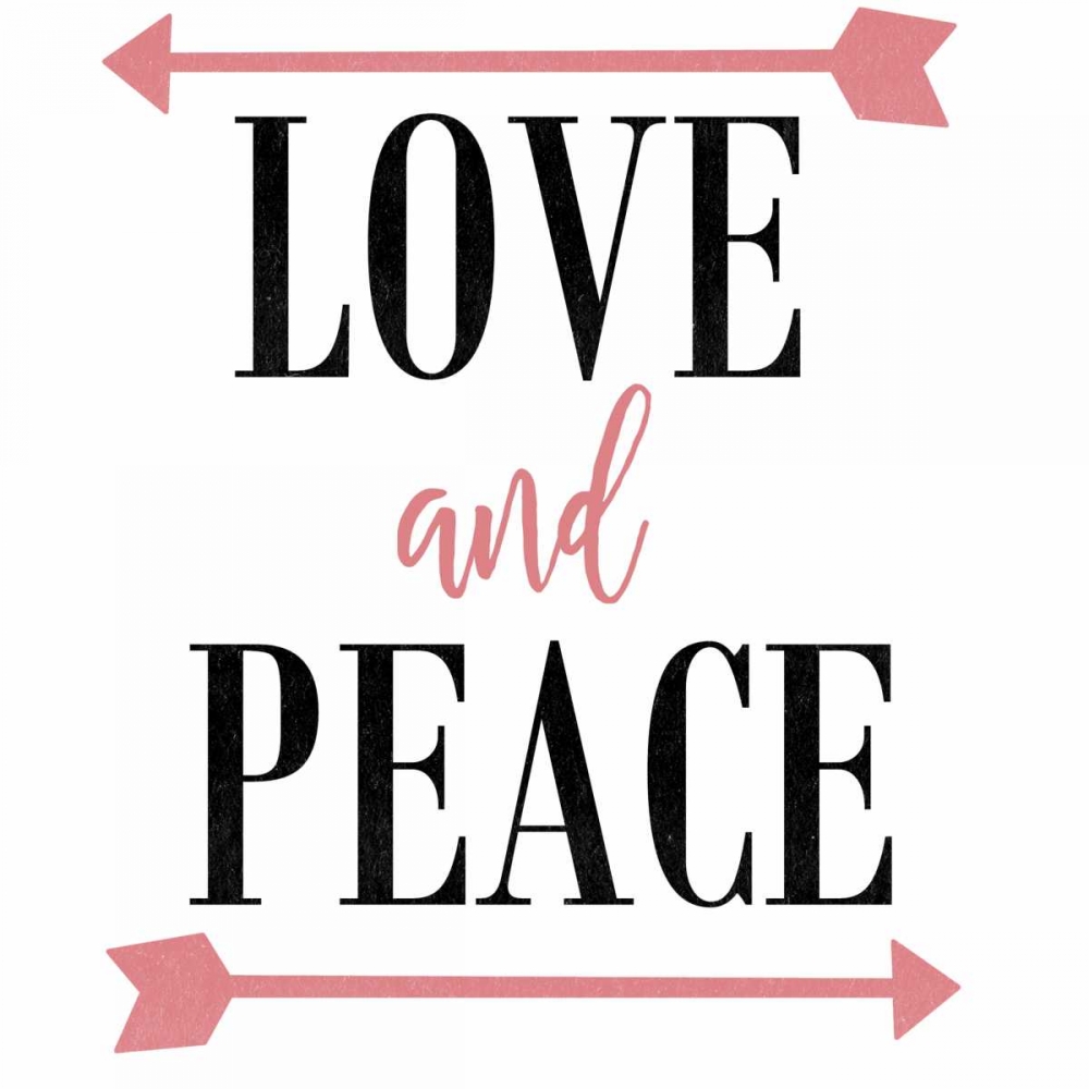 Love and Peace Arrow art print by Jelena Matic for $57.95 CAD
