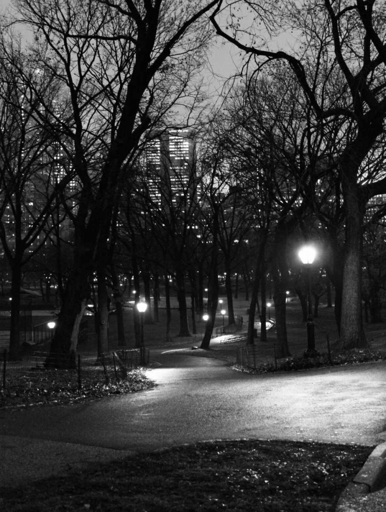 Central Park Night Stroll art print by Jeff Pica for $57.95 CAD