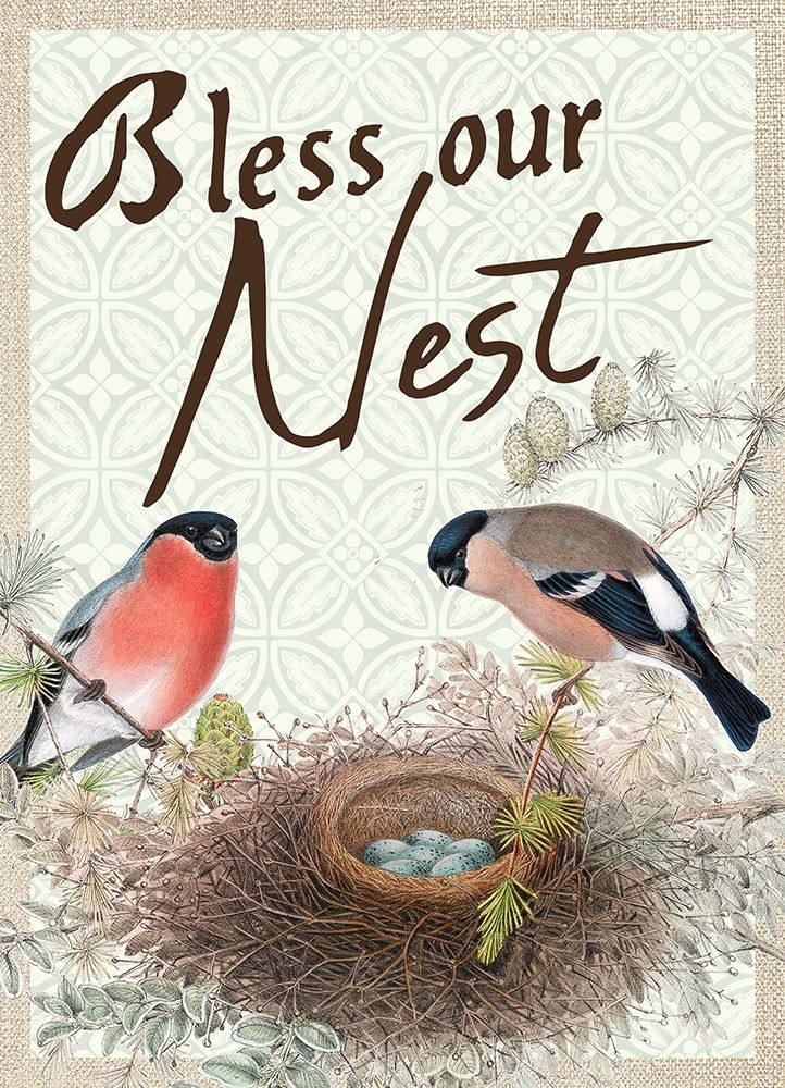 Bless Our Nest art print by Allen Kimberly for $57.95 CAD