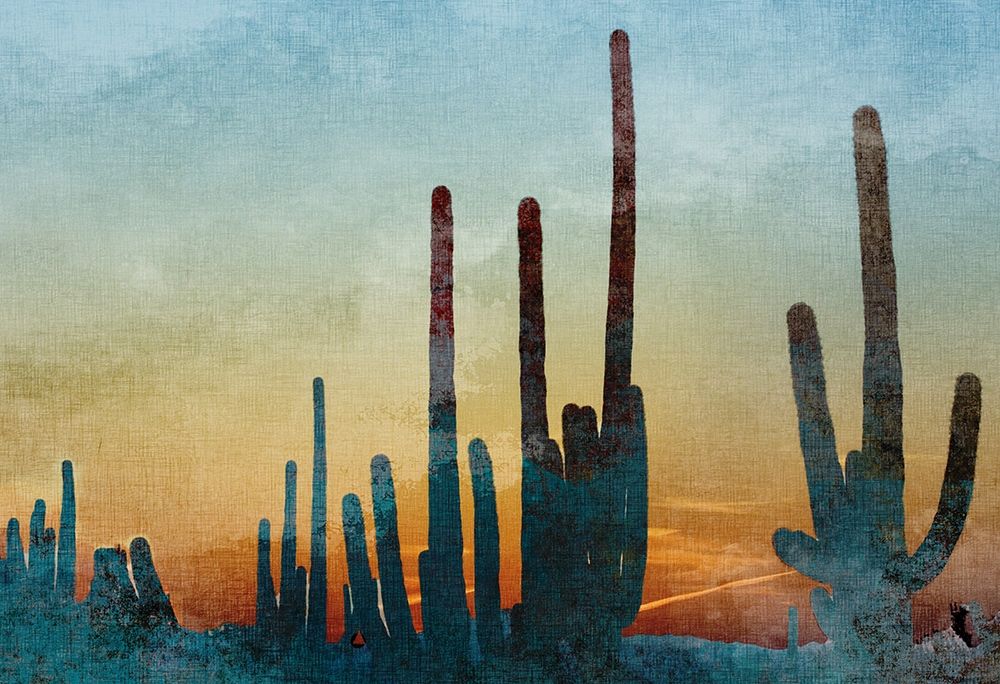 Saguaro Cactus art print by Allen Kimberly for $57.95 CAD