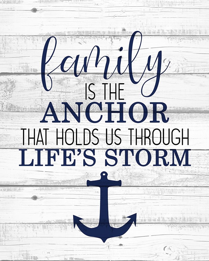 Family Anchor art print by Allen Kimberly for $57.95 CAD