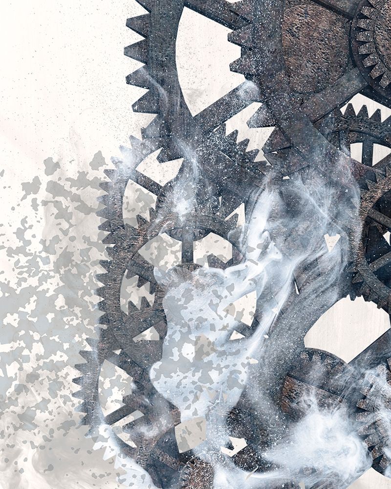 Smoke Gears 2 art print by Allen Kimberly for $57.95 CAD