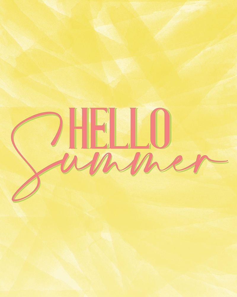 Hello Summer 2 art print by Kimberly Allen for $57.95 CAD