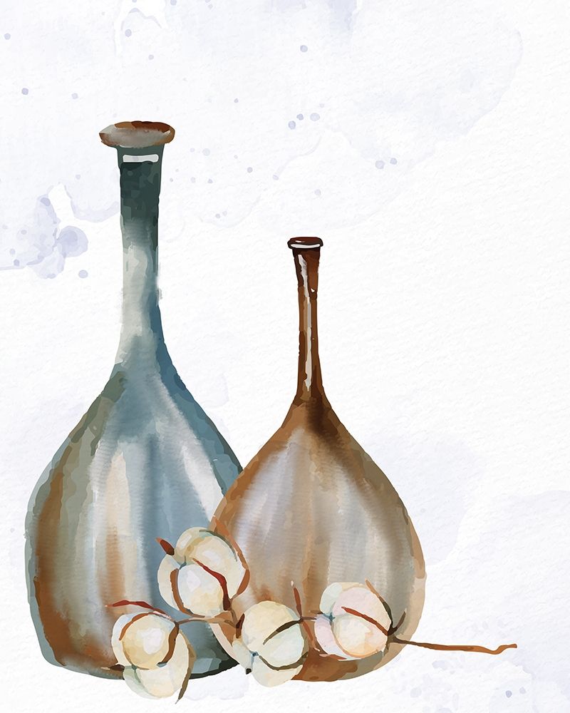 Cotton Vase 1 art print by Kimberly Allen for $57.95 CAD