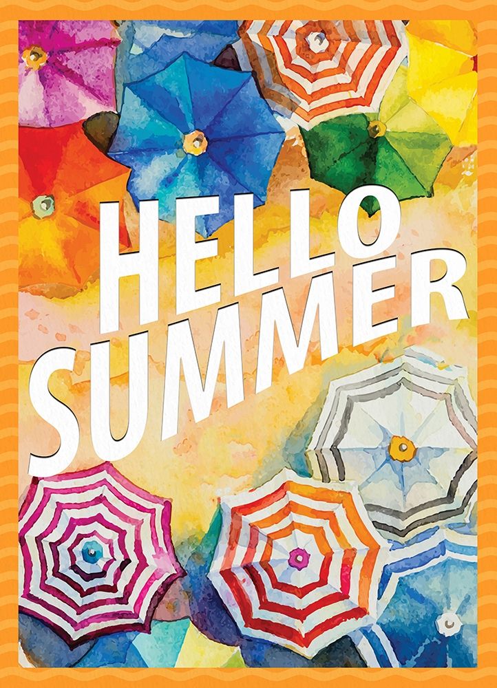 Hello Summer 1 art print by Kimberly Allen for $57.95 CAD