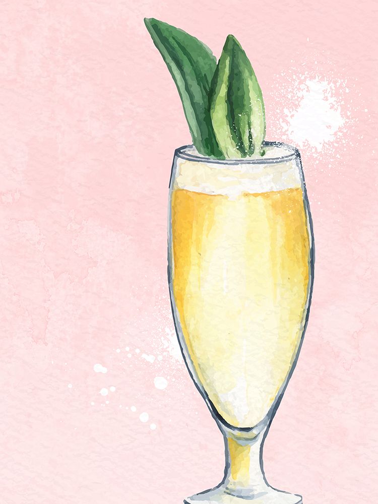 Cocktails 2 art print by Kimberly Allen for $57.95 CAD