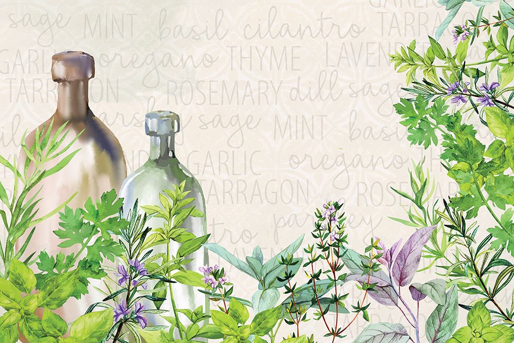 Fresh Herbs 5 art print by Kimberly Allen for $57.95 CAD