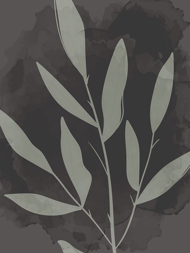 Muted Leaves 1 art print by Kimberly Allen for $57.95 CAD