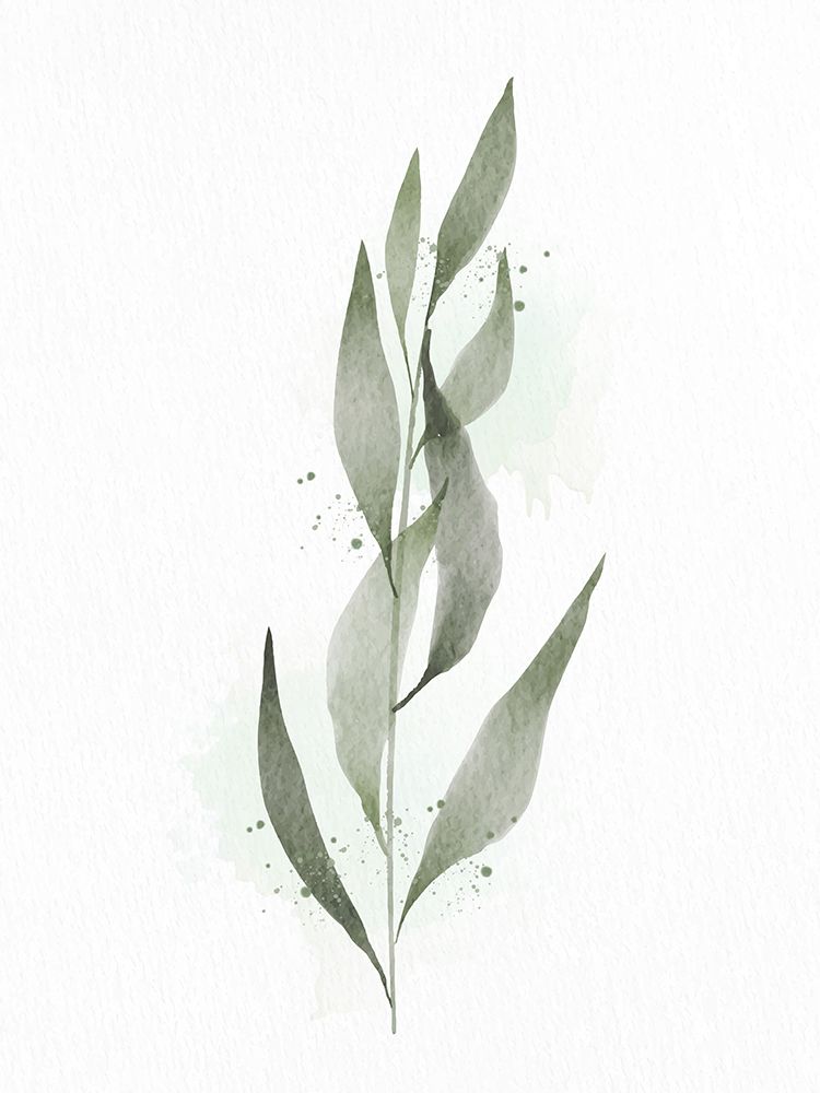 Minimal Greens 3 art print by Kimberly Allen for $57.95 CAD