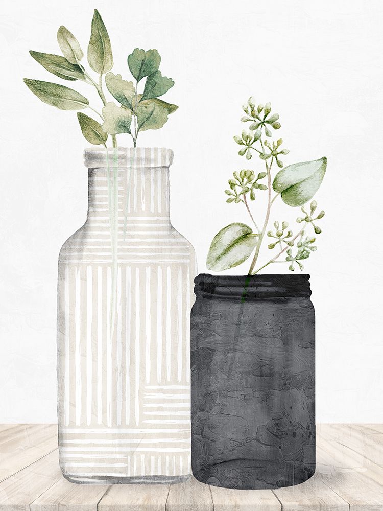 Lined Vase 1 art print by Kimberly Allen for $57.95 CAD