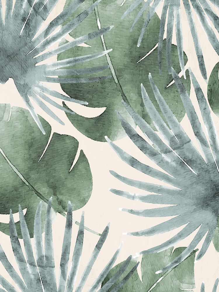 Watercolor Palms 1 art print by Kimberly Allen for $57.95 CAD